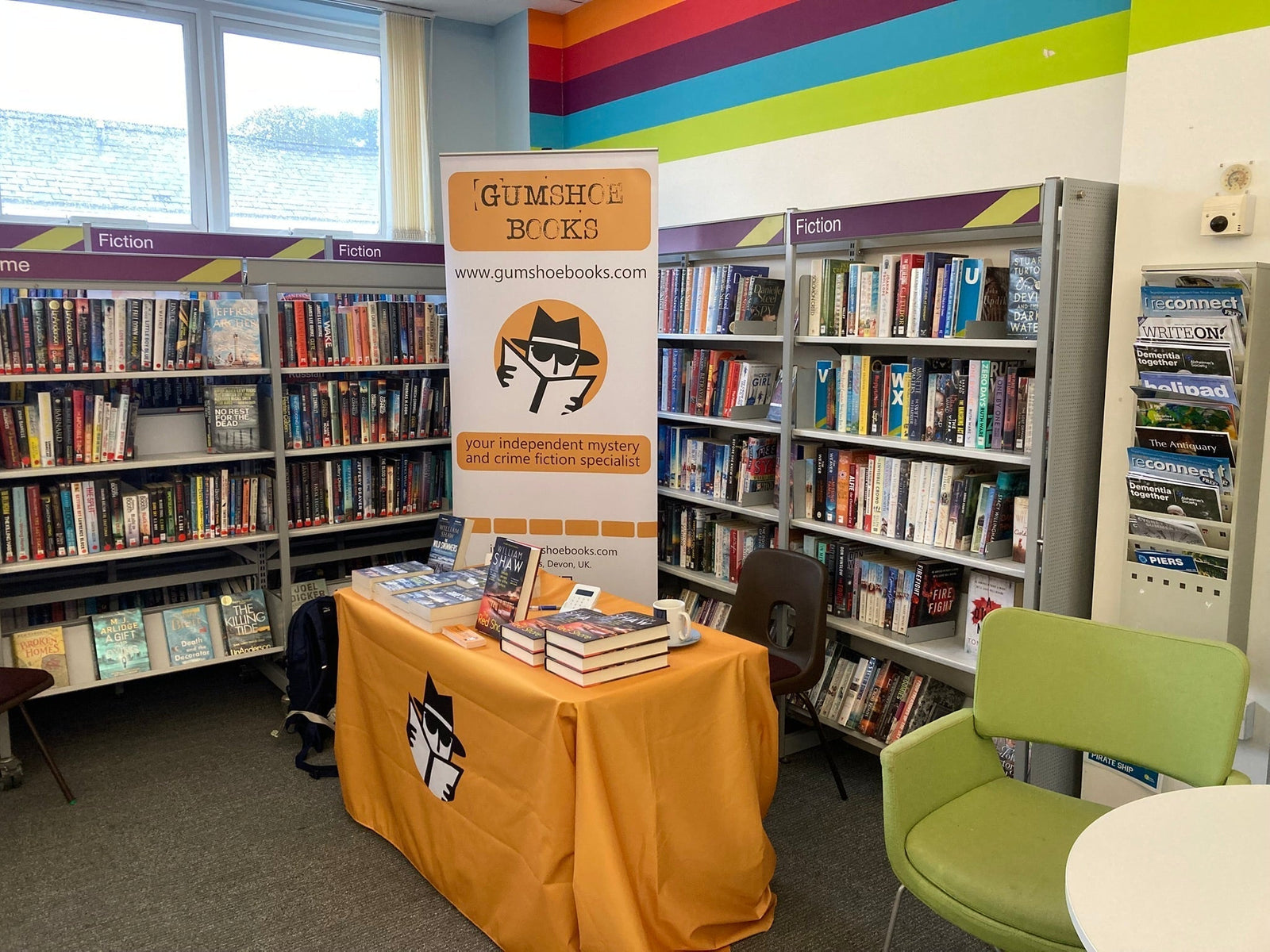 Event report: William Shaw at the Dawlish Library