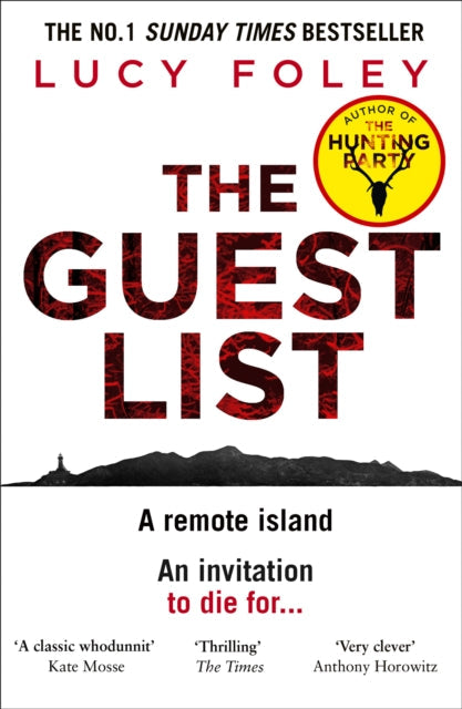 The Guest List by Lucy Foley - Paperback book