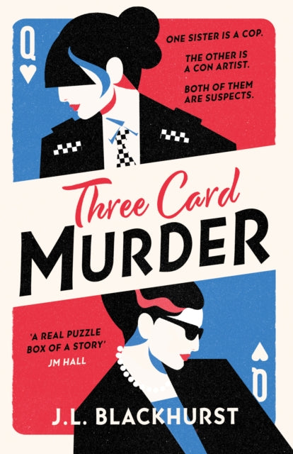 Three Card Murder by J L Blackhurst - Paperback book