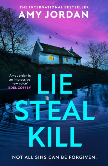 Book Cover of Lie Steal Kill by Amy Jordan (Hardcover)