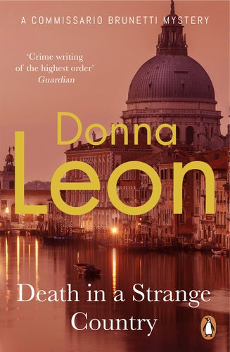 Death in a Strange Country by Donna Leon - Paperback book