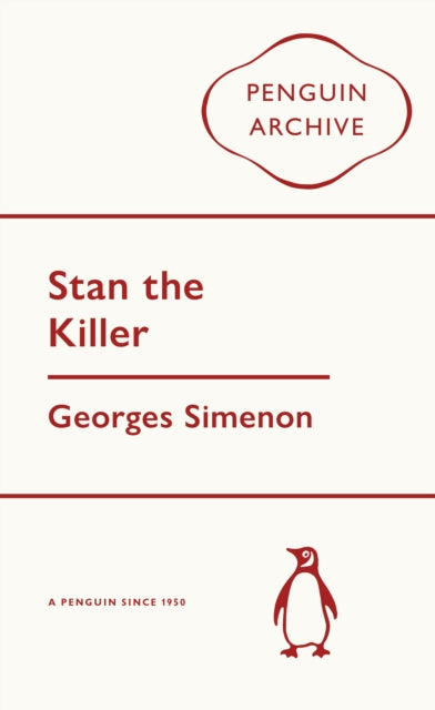 Stan the Killer by Georges Simenon - Paperback