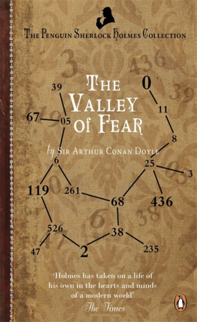 The Valley of Fear by Arthur Conan Doyle - Paperback book