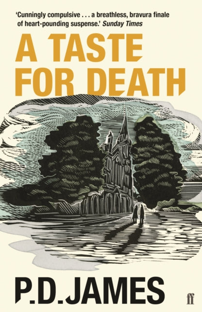 A Taste for Death by P D James - Paperback book