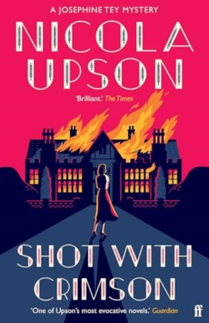 Shot With Crimson by Nicola Upson - Paperback book