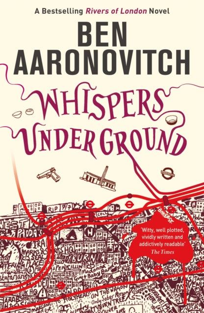 Whispers Under Ground by Ben Aaronovitch - Paperback book
