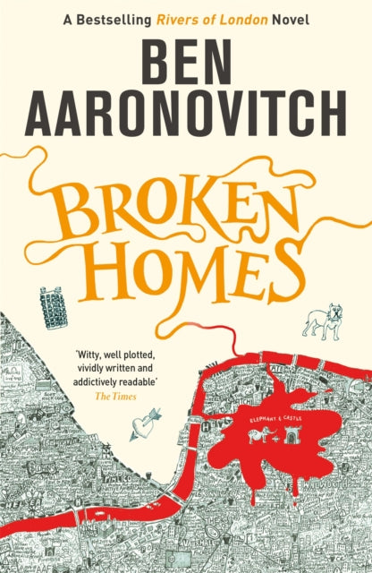 Broken Homes by Ben Aaronovitch - Paperback book