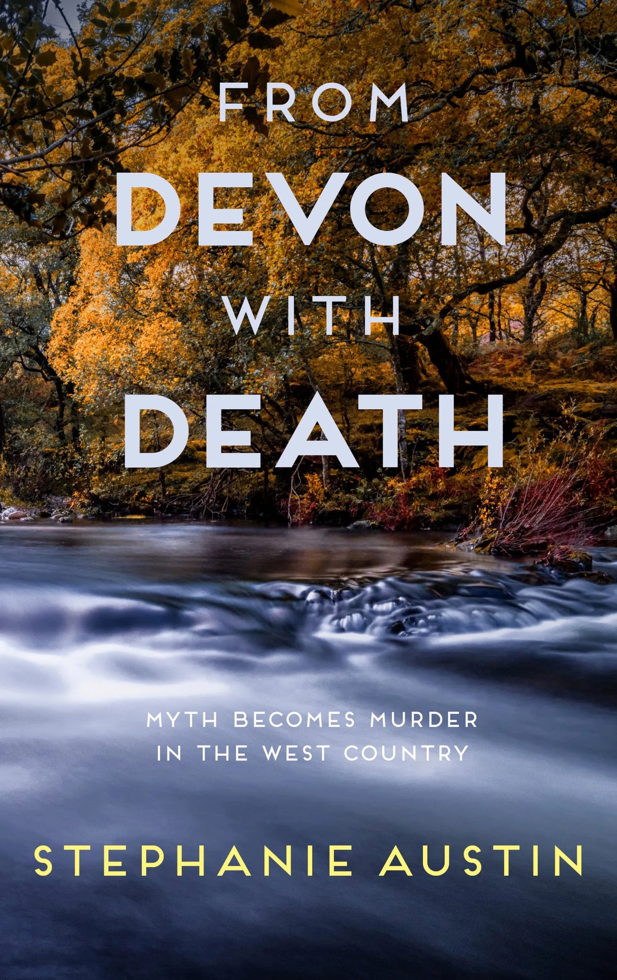 From Devon with Death by Stephanie Austin - Paperback book