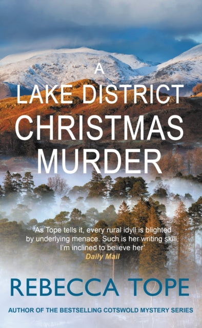 A Lake District Christmas Murder by Rebecca Tope - Paperback book