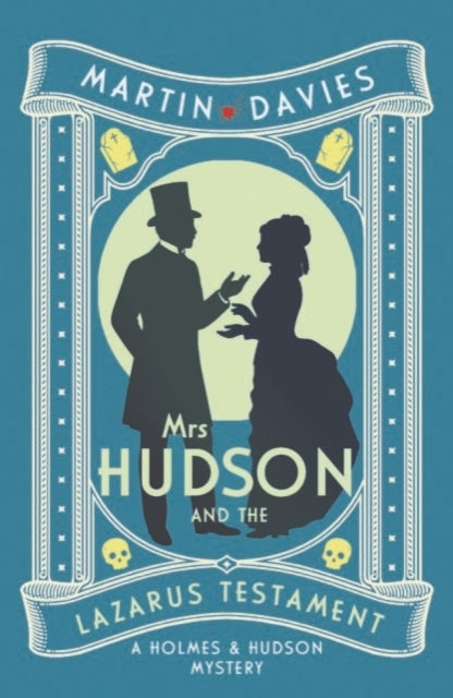 Book Cover of Mrs Hudson and the Lazarus Testament by Martin Davies (Paperback)