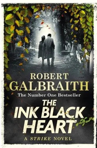 The Ink Black Heart by Robert Galbraith - Paperback book