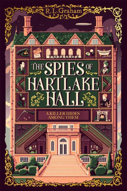 The Spies of Hartlake Hall by R. L. Graham - Hardcover book