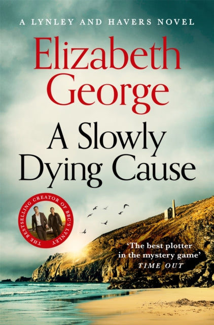 book cover of A Slowly Dying Cause by Elizabeth George (Paperback)