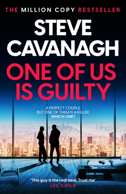 book cover of One of Us Is Guilty by Steve Cavanagh (Hardcover)