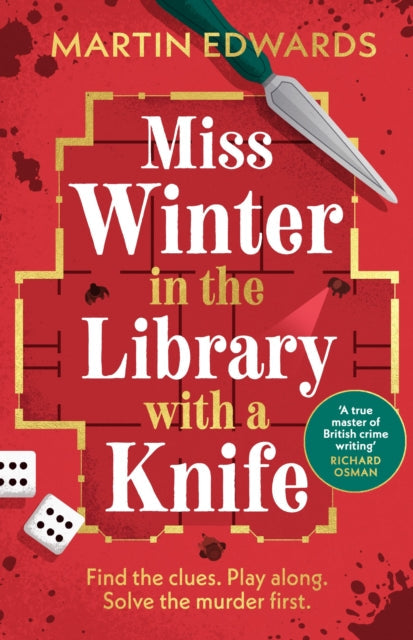 Miss Winter in the Library with a Knife by Martin Edwards - Hardcover