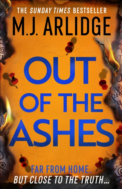 Book Cover of Out of the Ashes by M. J. Arlidge (Hardcover)