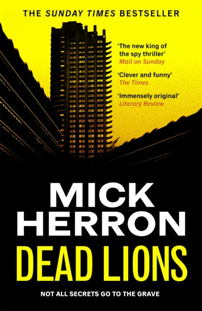 Dead Lions by Mick Herron - Paperback book