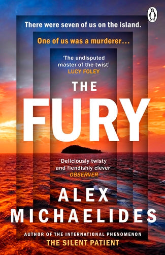 The Fury by Alex Michaelides - Paperback book
