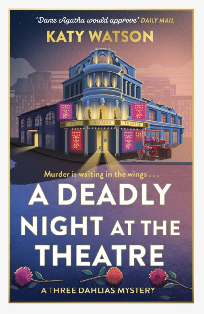 A Deadly Night at the Theatre by Katy Watson - Hardcover book