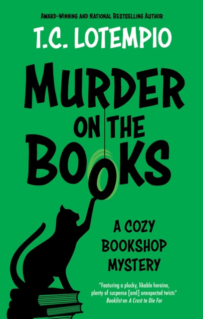 Murder on the Books by T. C. LoTempio - Hardcover book
