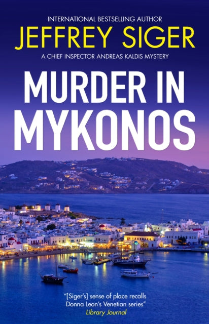 Murder in Mykonos by Jeffrey Siger - Paperback book