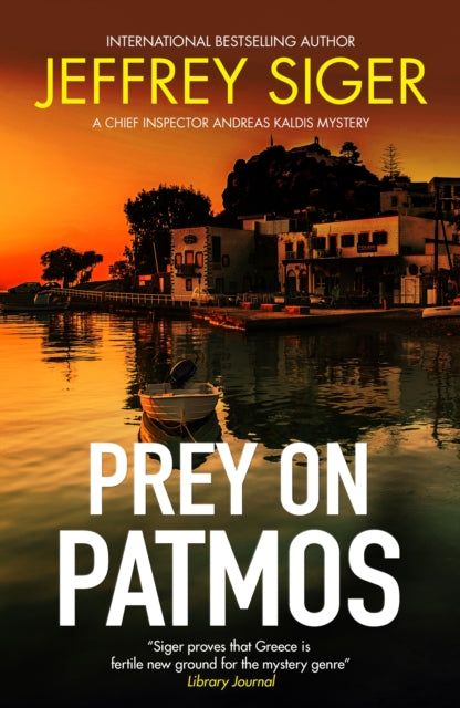 Prey on Patmos by Jeffrey Siger - Paperback book