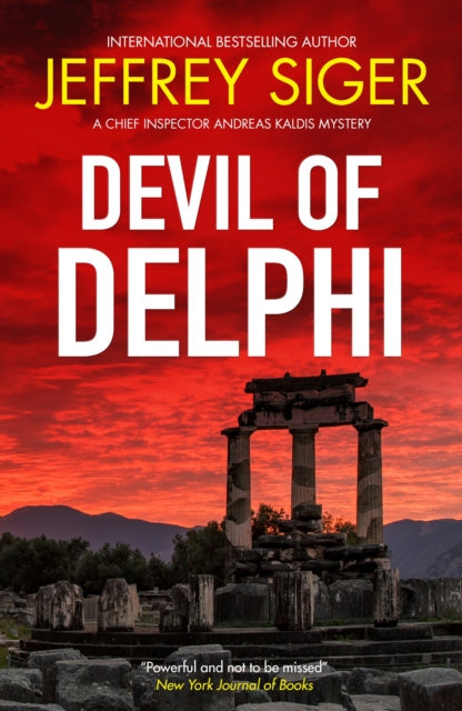 Devil of Delphi by Jeffrey Siger - Paperback book