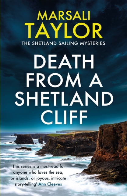 Death from a Shetland Cliff by Marsali Taylor - Paperback book