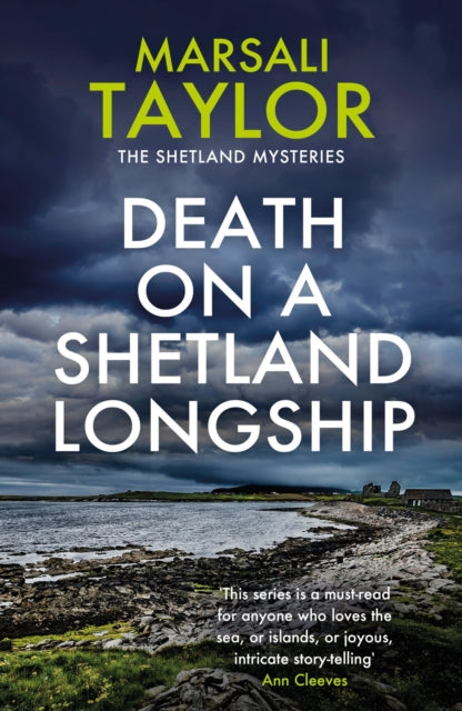 Death on a Shetland Longship by Marsali Taylor - Paperback book