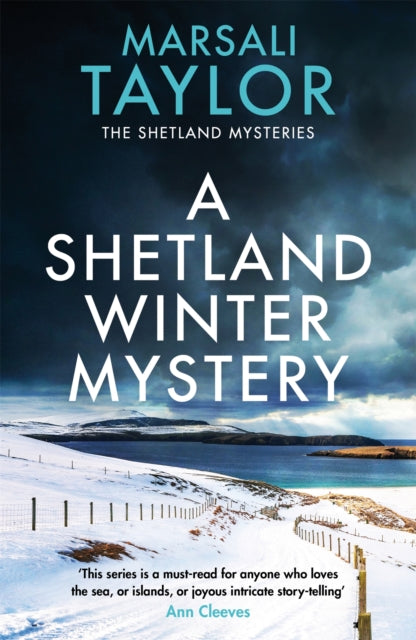 A Shetland Winter Mystery by Marsali Taylor - Paperback book