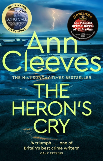 The Heron's Cry by Ann Cleeves - Paperback book