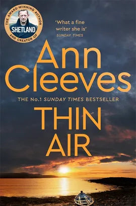 Thin Air by Ann Cleeves - Paperback book