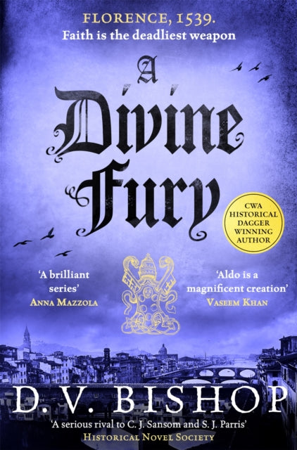 A Divine Fury by D V Bishop - Paperback book