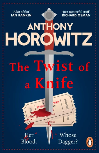 The Twist of a Knife by Anthony Horowitz - Paperback book