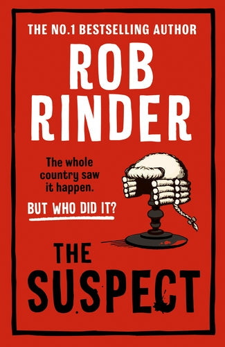 The Suspect by Rob Rinder - Hardcover book