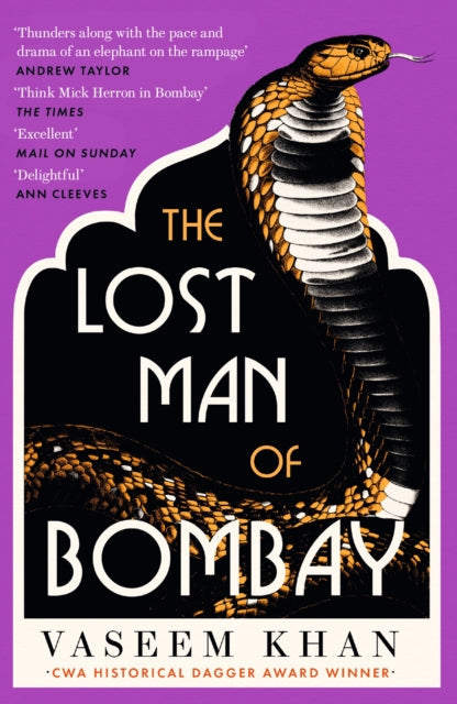 The Lost Man of Bombay by Vaseem Khan - Paperback book
