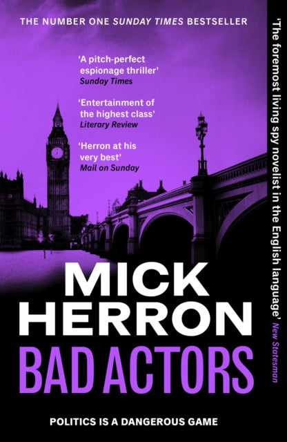 Bad Actors by Mick Herron - Paperback book