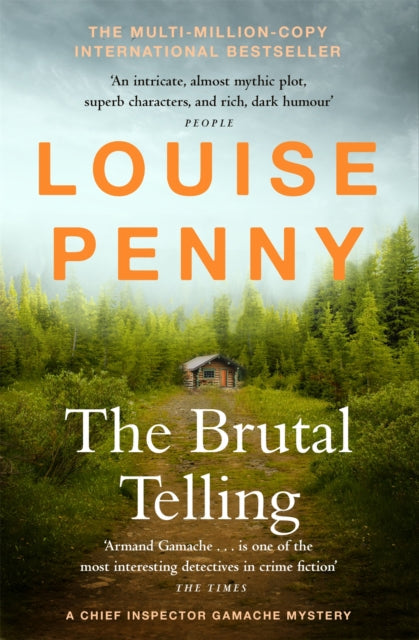 The Brutal Telling by Louise Penny - Paperback book