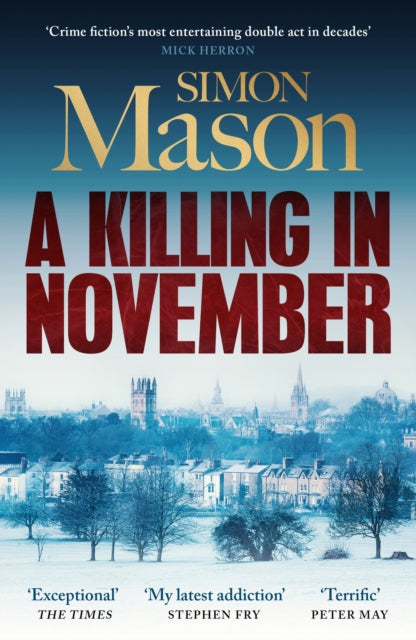 Book Cover of A Killing in November by Simon Mason (Paperback)