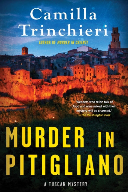 Murder in Pitigliano by Camilla Trinchieri - Hardcover book