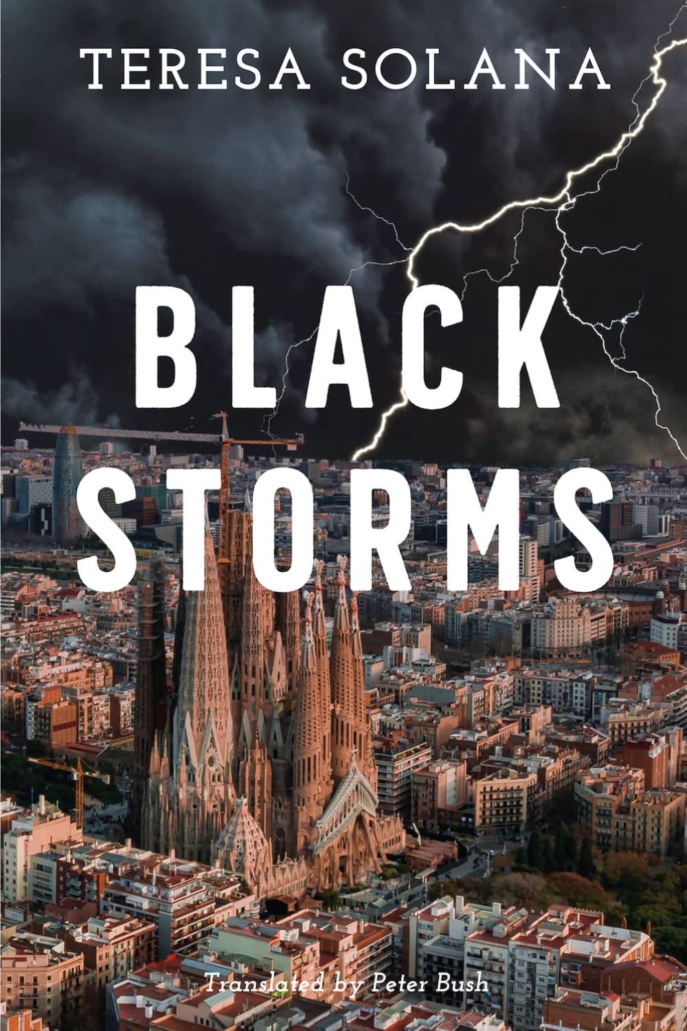 Black Storms by Teresa Solana - Paperback book