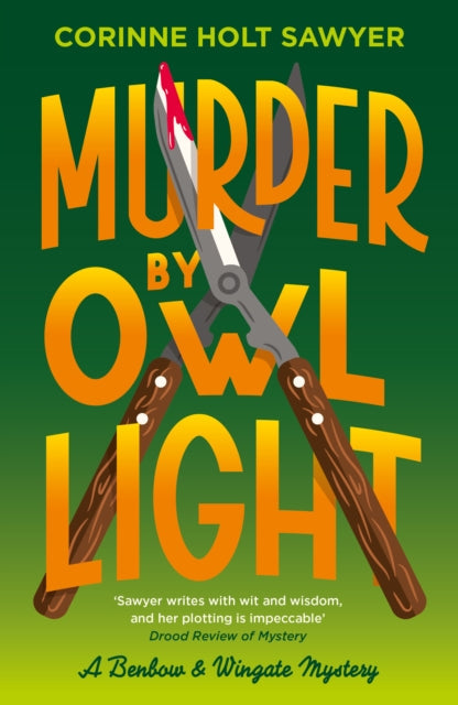 Murder by Owl Light by Corinne Holt Sawyer - Paperback book