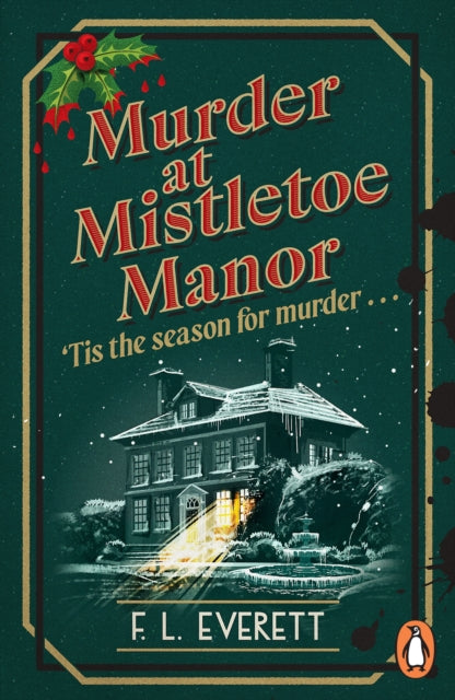 Murder at Mistletoe Manor by F.L. Everett - Paperback book