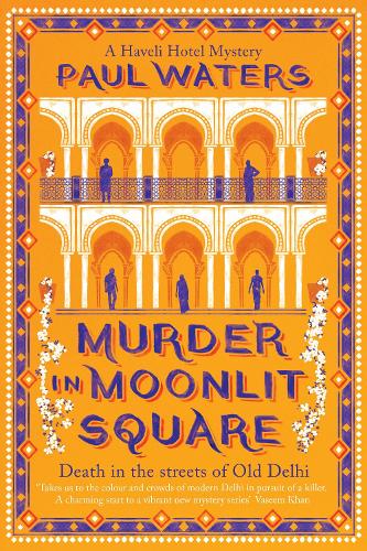 Murder in Moonlit Square by Paul Waters - Hardcover book