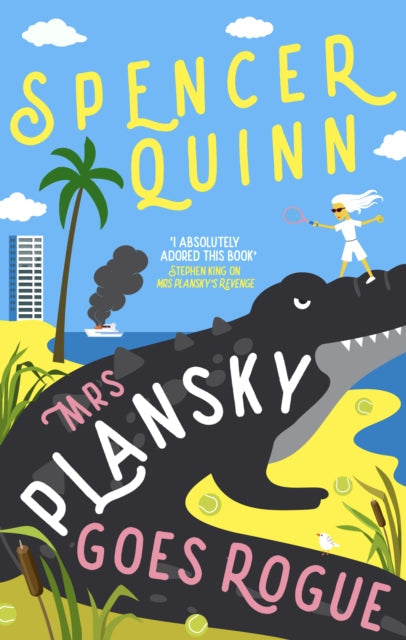 Book Cover of Mrs Plansky Goes Rogue by Spencer Quinn (Paperback)