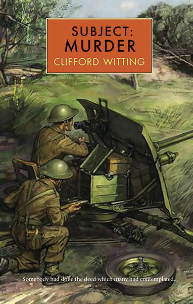 Subject: Murder by Clifford Witting - Paperback book