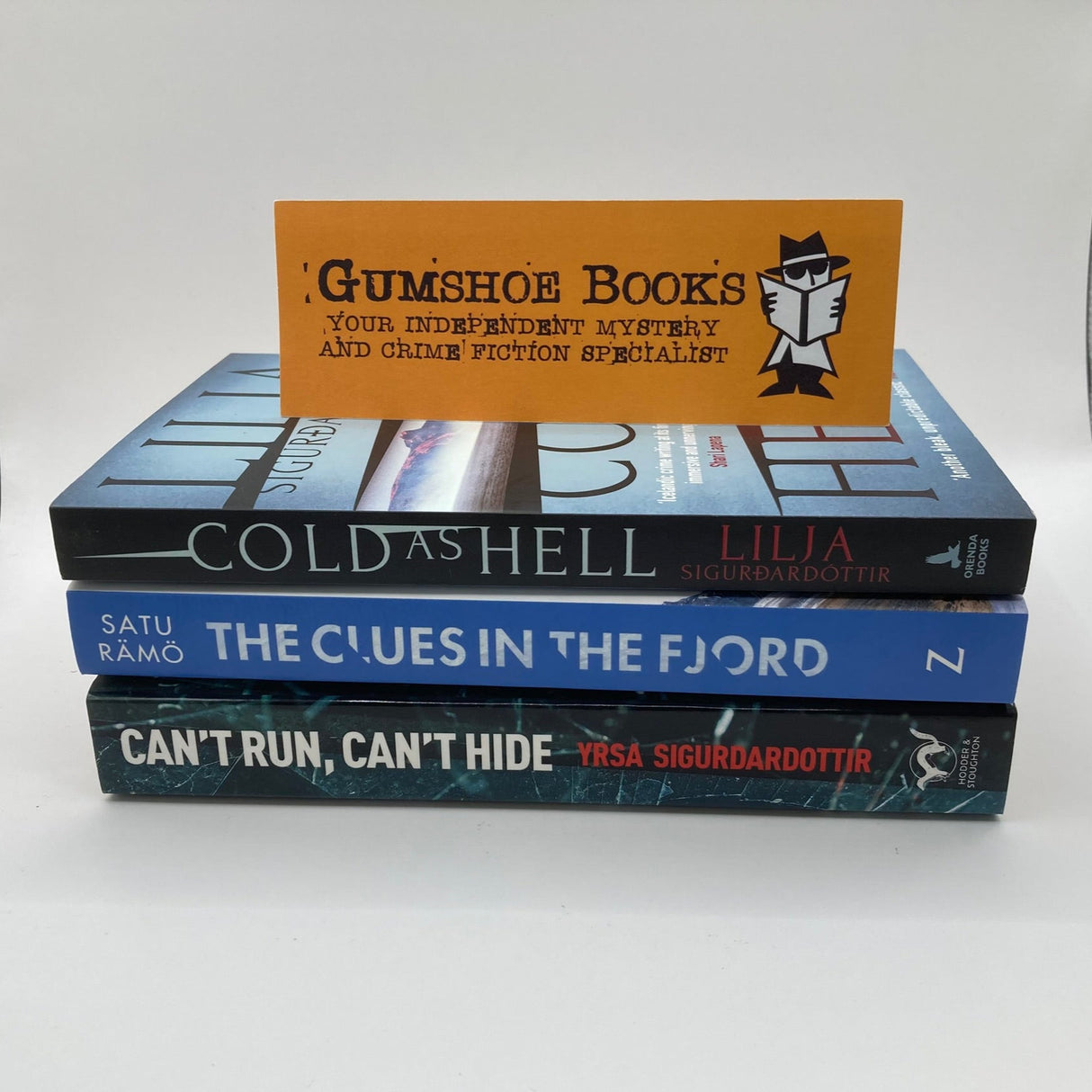 3 thrillers by female Icelandic authors in a bundle