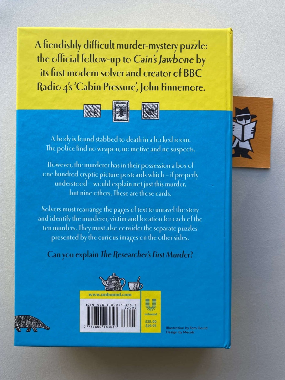 The Researcher's First Murder : A New Cain's Jawbone Puzzle by John Finnemore - Puzzle Game book