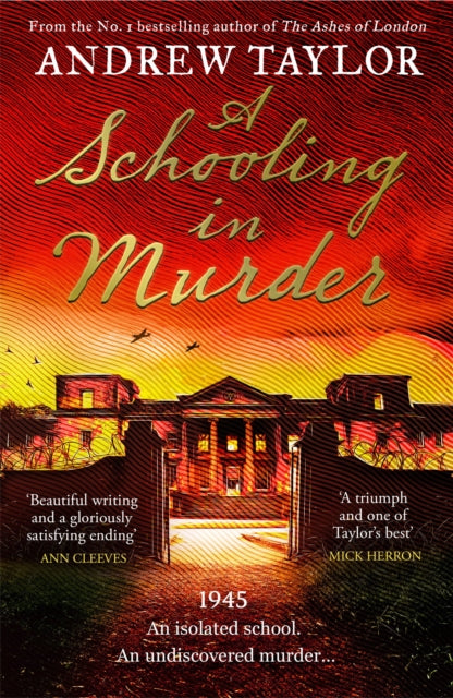 A Schooling in Murder by Andrew Taylor - Paperback book