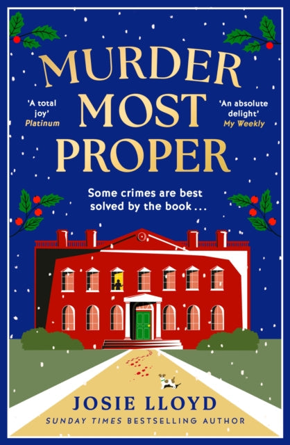 Book Cover of Murder Most Proper by Josie Lloyd (Hardcover)